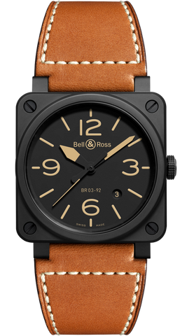Bell & Ross Watch BR 03 92 Heritage BR0392-HERITAGE-CE