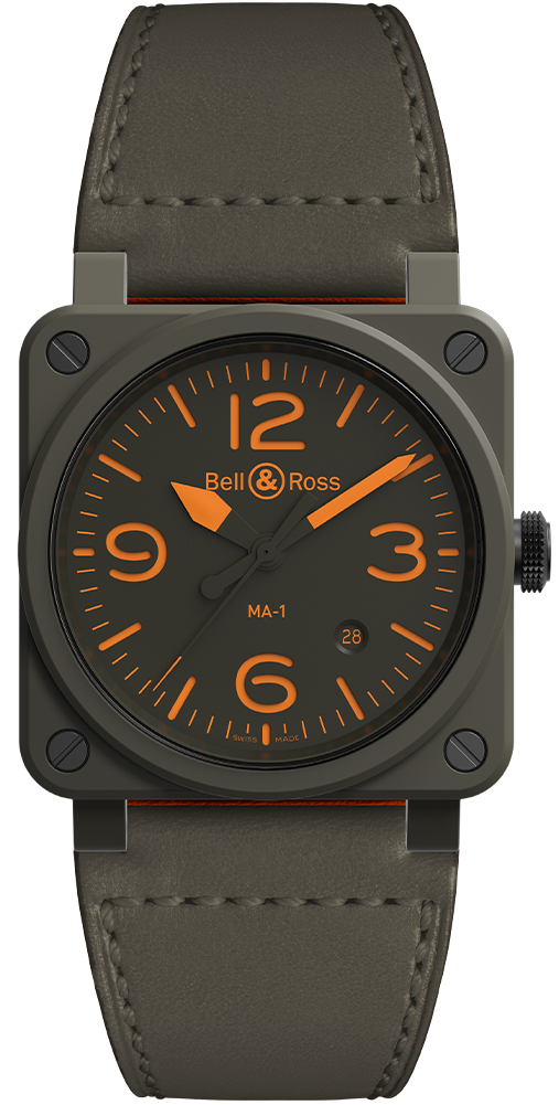 Bell & Ross Watch BR 03 92 MA-1 Limited Edition D BR0392-KAO-CE 