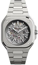 Bell & Ross Watch BR 05 Auto Skeleton Grey Steel BR05A-GR-SK-ST/SST