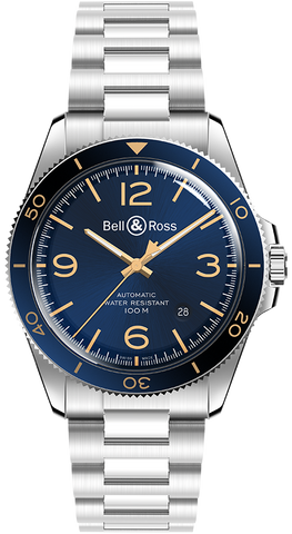 Bell & Ross Watch BR V2-92 Aeronavale BRV292-BU-G-ST/SST