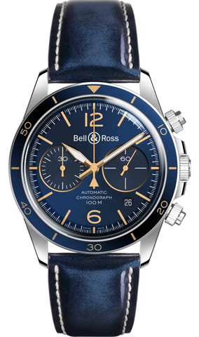 Bell & Ross Watch BR V2-94 Aeronavale BRV294-BU-G-ST/SCA