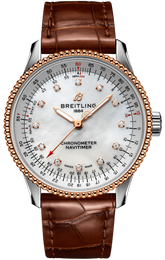 Breitling Watch Navitimer Automatic 35 Mother Of Pearl Diamonds U17395211A1P1