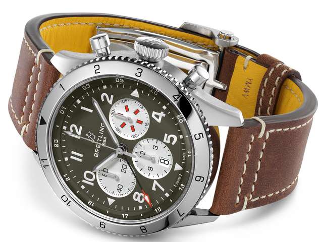 Breitling Super AVI B04 Chronograph GMT 46 Curtiss Warhawk Watch