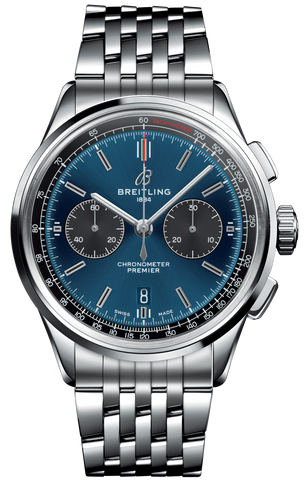 Breitling Watch Premier B01 Chronograph 42 Steel Navitimer AB0118A61C1A1