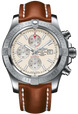 Breitling Watch Super Avenger II Steel Stratus Silver A1337111/G779/439X