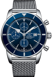 Breitling Watch Superocean Heritage II Chronograph 46 Gun Blue Ocean Classic Bracelet A13312161C1A1