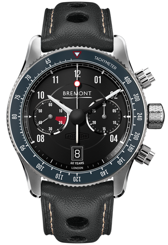 Bremont Watch Jaguar E-type 60th Anniversary Flat Out Grey Limited Edition E-TYPE-60th-GR-SS-R-S