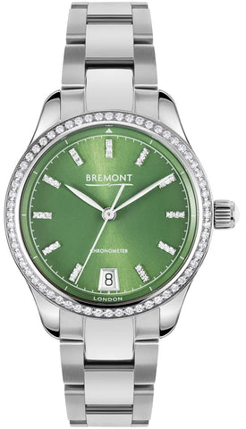 Bremont Watch Lady K Jade Bracelet LADY-K-JA-SS-B