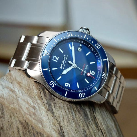 Bremont Watch Supermarine S300 Blue Bracelet