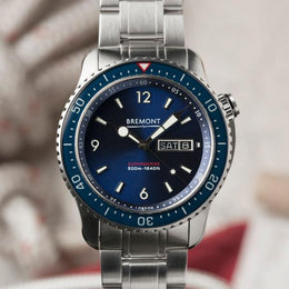 Bremont Watch Supermarine S500 Blue Bracelet