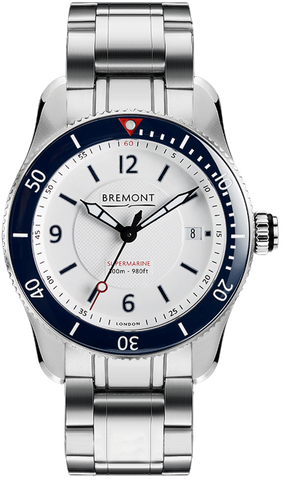 Bremont Watch S300 White S300-WH-BR-D
