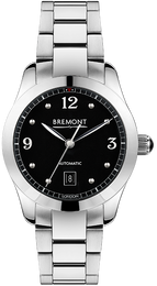 Bremont Watch Solo 32 AJ Black Ladies Bracelet SOLO-32-AJ/BK/R Bracelet