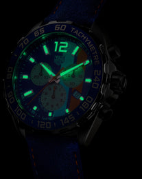 TAG Heuer Watch Formula 1 Chronograph Gulf Special Edition