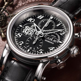 Cuervo y Sobrinos Watch Torpedo Pirata Chrono