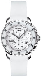 Certina DS First Lady Ceramic Chrono Quartz C014.217.17.011.00