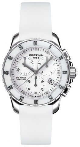 Certina DS First Lady Ceramic Chrono Quartz C014.217.17.011.00