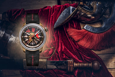 Bomberg Watch BB-01 Auto Spartan Red Black Limited Edition