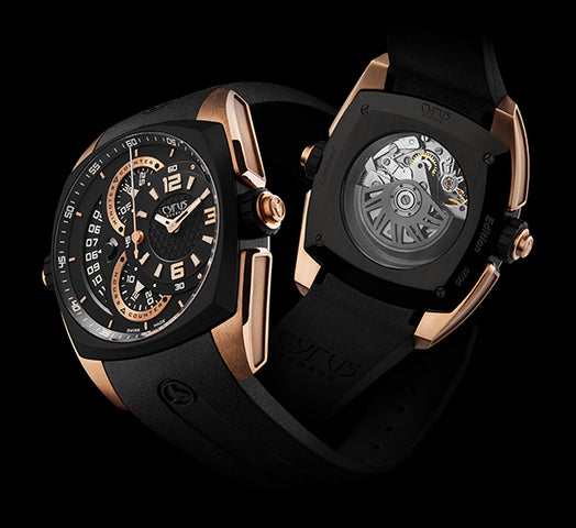 Cyrus Watch Klepcys Chronograph Rose Gold & Black DLC Steel Limited Edition