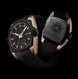 Cyrus Watch Klepcys Solo Tempo Rose Gold & Black DLC Steel Limited Edition