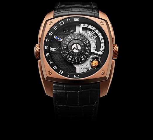 Cyrus Watch Klepcys Rose Gold Moon Limited Edition