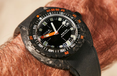 Doxa SUB 300 Carbon COSC Sharkhunter Rubber Watch