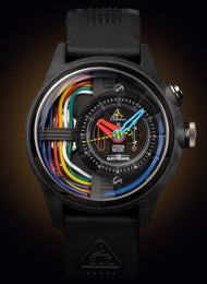 Electricianz Nylon Carbon Z 42mm Black Rubber