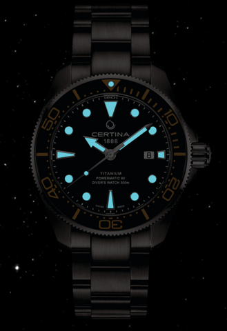 Certina Watch DS Action Diver 43 Titanium