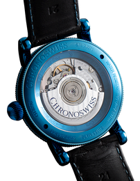Chronoswiss Watch Regulator Classic Blue Steel