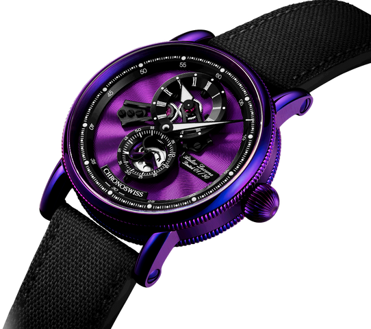 Chronoswiss Watch Flying Regulator Open Gear Purple Haze Limited Edition