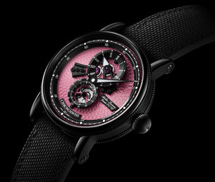 Chronoswiss Watch Flying Regulator Open Gear Pink Panther Limited Edition