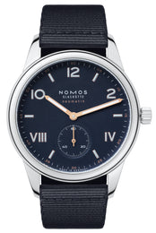 Nomos Glashutte Watch Club Campus Neomatik 39 Midnight Blue Steel Back 767