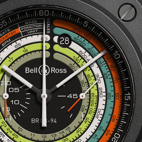 Bell & Ross Watch BR 03 94 Multimeter Limited Edition BR0394-SW-CE/SRB