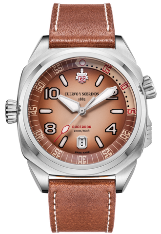 Cuervo y Sobrinos Watch Buceador Caribe Divers Cayo Coco Beach 2860.1AR