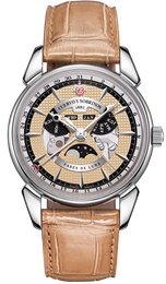 Cuervo y Sobrinos Watch Historiador Luna Negra Limited Edition 3194.1LCHS