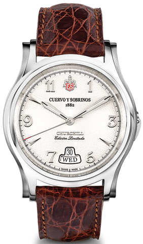 Cuervo y Sobrinos Watch Robusto Churchill Yalta Edition 2810.1Y