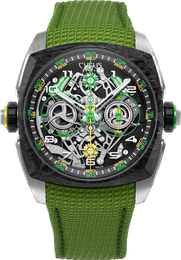 Cyrus Watch Klepcys Dice Lime Carbon Limited Edition 539.508.TC.B