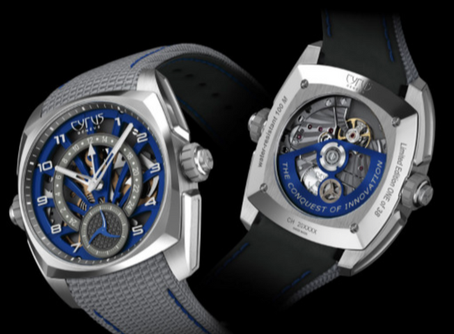 Cyrus Klepcys GMT Ocean Blue Limited Edition Watch