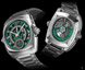 Cyrus Watch Klepcys GMT Palm Green Bracelet Limited Edition