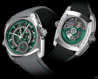 Cyrus Watch Klepcys GMT Palm Green Limited Edition
