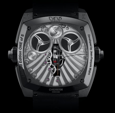 Cyrus Watch Klepcys Vertical Tourbillon Black Limited Edition