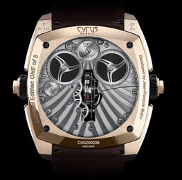 Cyrus Watch Klepcys Vertical Tourbillon Rose Gold Limited Edition