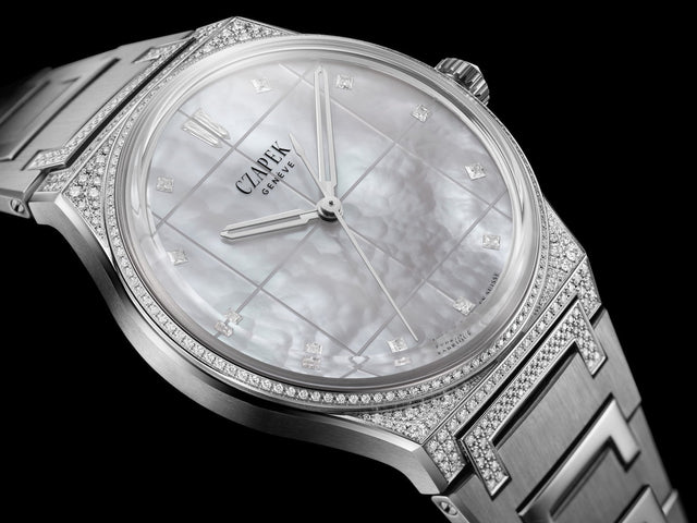 Czapek Antarctique S La Carte des Nuages Misty White Diamonds Limited Edition Watch