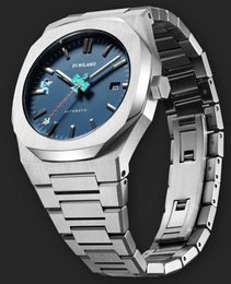 D1 Milano Watch Automatico Retro Blue