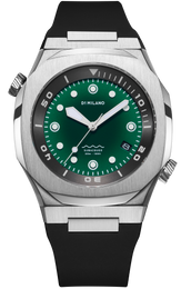 D1 Milano Watch Diver Deep Green DVRJ03