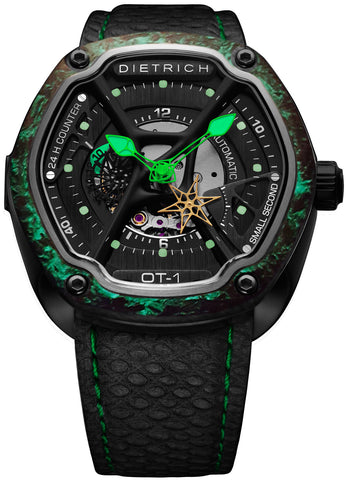 Dietrich Watch OT-1 Carbon Luminescent Mens. OT-1 Carbon Luminescent