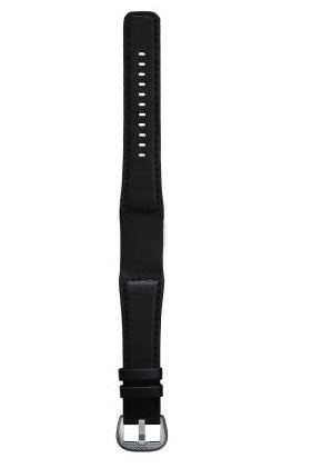 Dietrich Strap Leather Tailored Black Buckle Silver 
