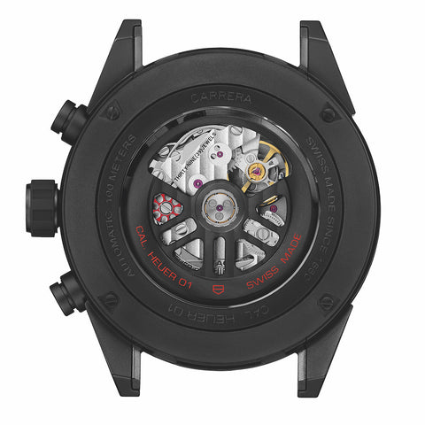 TAG Heuer Watch Carrera Calibre Heuer 01 Full Ceramic Bracelet