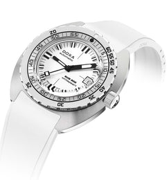 Doxa SUB 300 Whitepearl Rubber Watch