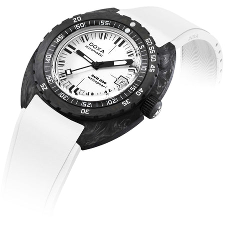 Doxa Watch SUB 300 Whitepearl Carbon