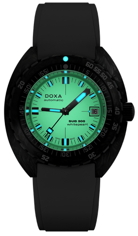 Doxa Sub 300 Carbon Whitepearl Watch